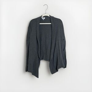 Old Navy Womens Gray Size XXL Hi Lo Open Cardigan Long Sleeve Sweater